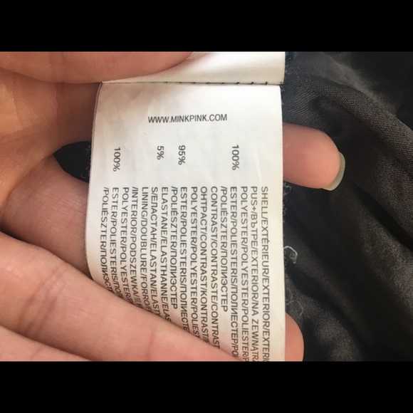 Embroidered Black Bomber Jacket - Picture 6 of 6